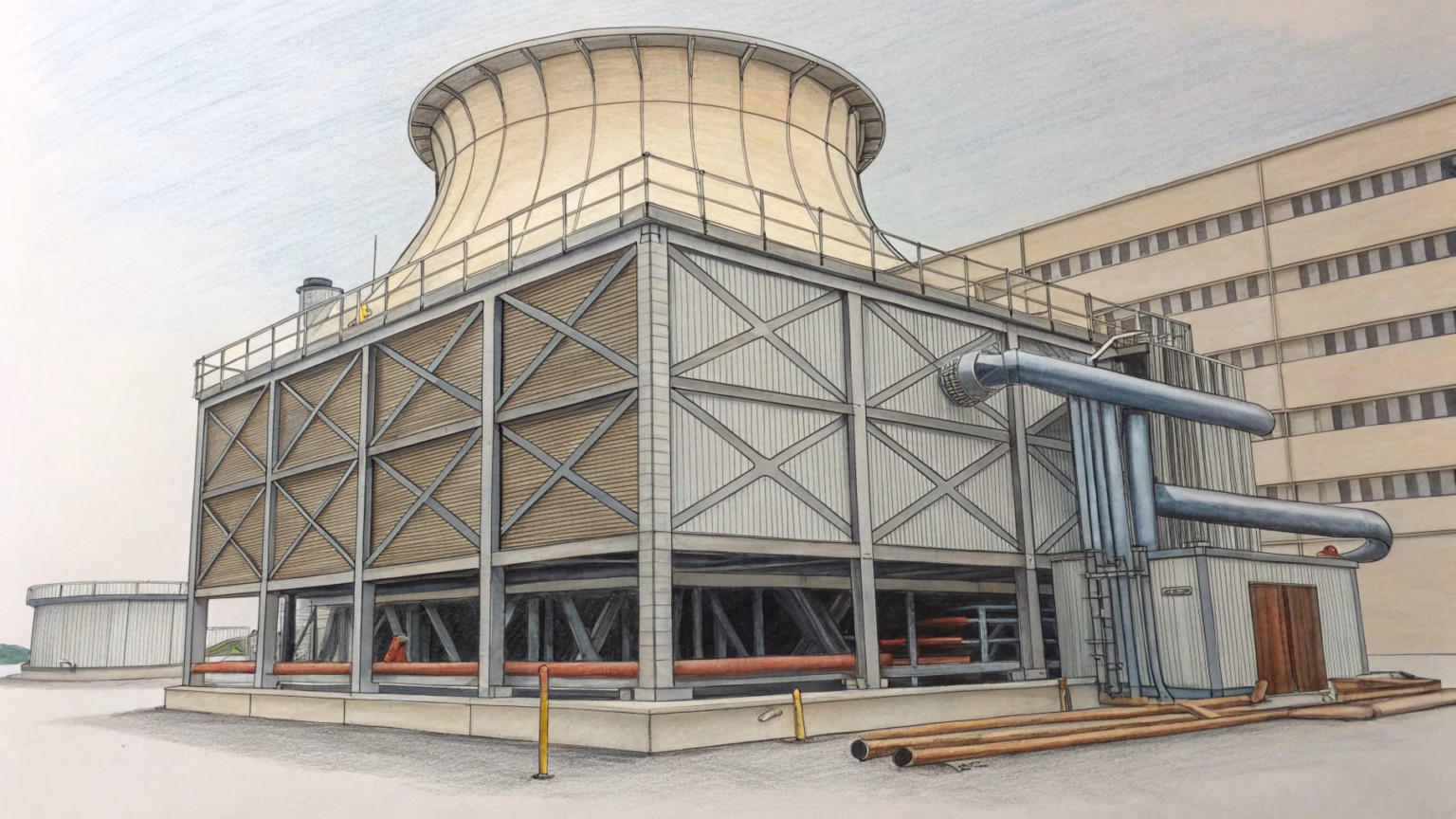 Градірня - це ефективне рішення для охолодження