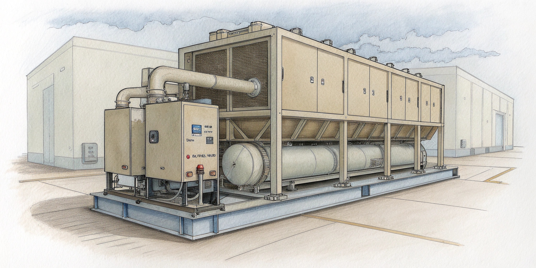 как работает чиллер