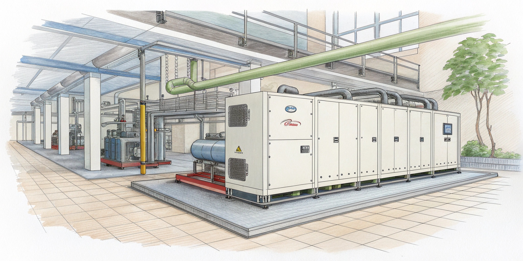 принцип работы чиллера