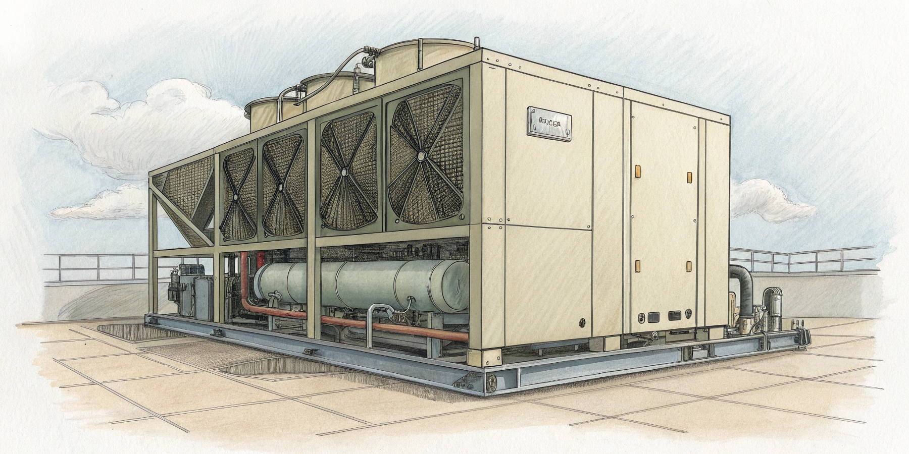 Чиллер с воздушным охлаждением