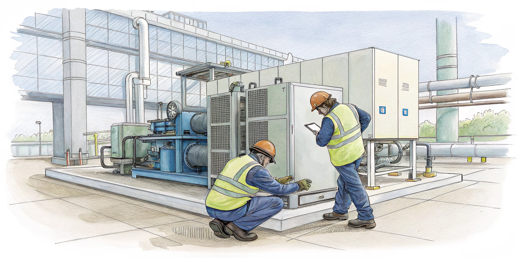 воздушный чиллер