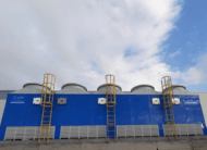 Испарительная вентиляторная градирня CTP QFRP