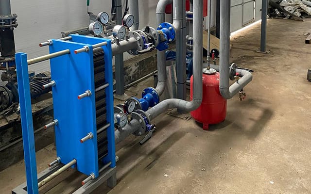 Охлаждение молока в потоке на Шумском молокозаводе