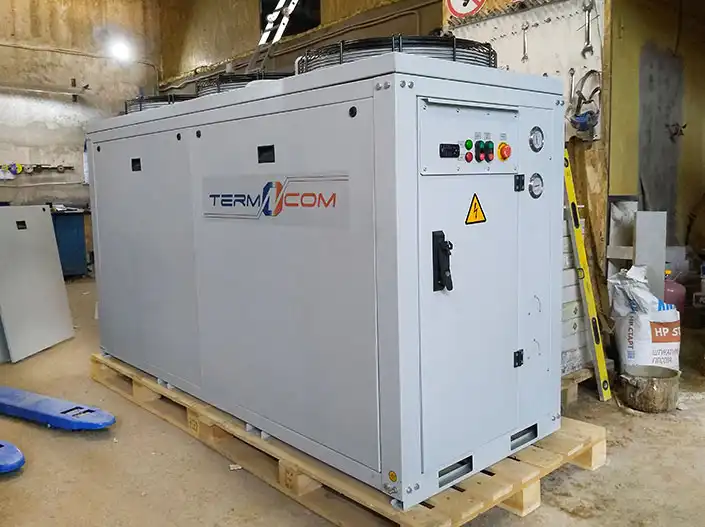 Холодоснабжение камеры охлаждения хлебобулочных изделий ООО «Хлебокомбинат Кулиничи»