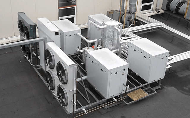 Низкотемпературная система охлаждения коньячной продукции