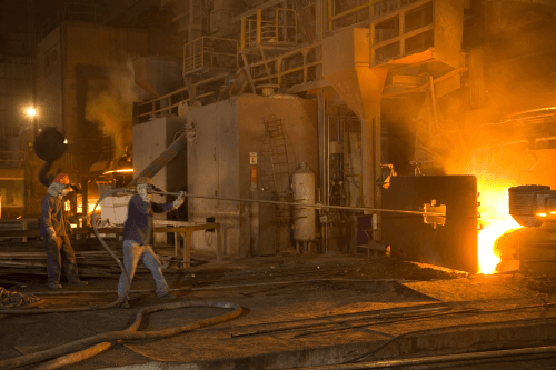 Область применения драйкулера - металургия