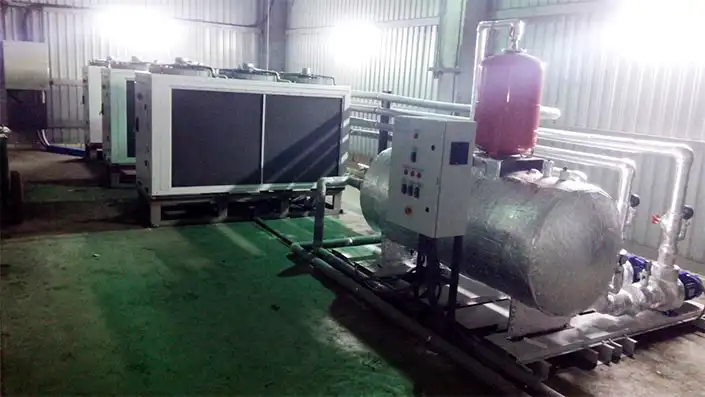 Охлаждение закалочной ванны