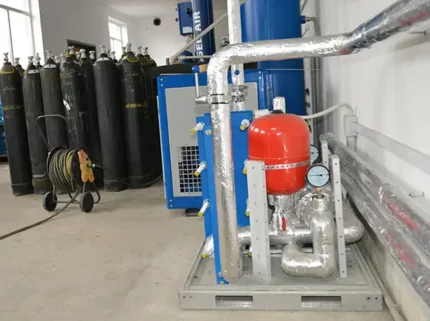 Охлаждение воды перед карбонизацией