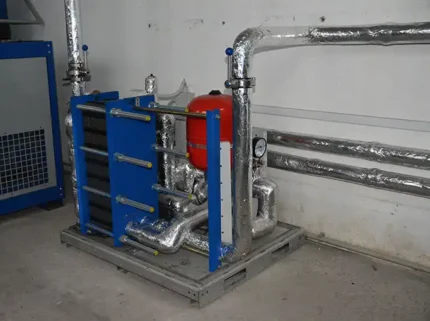 Охлаждение воды перед карбонизацией