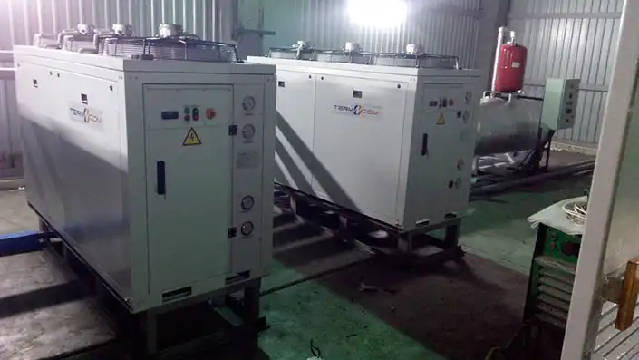 Охлаждение закалочной ванны