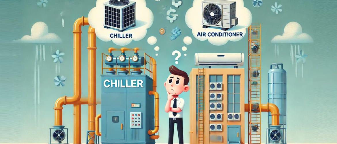 Чиллер или кондиционер: оптимальный выбор системы охлаждения для промышленных предприятий