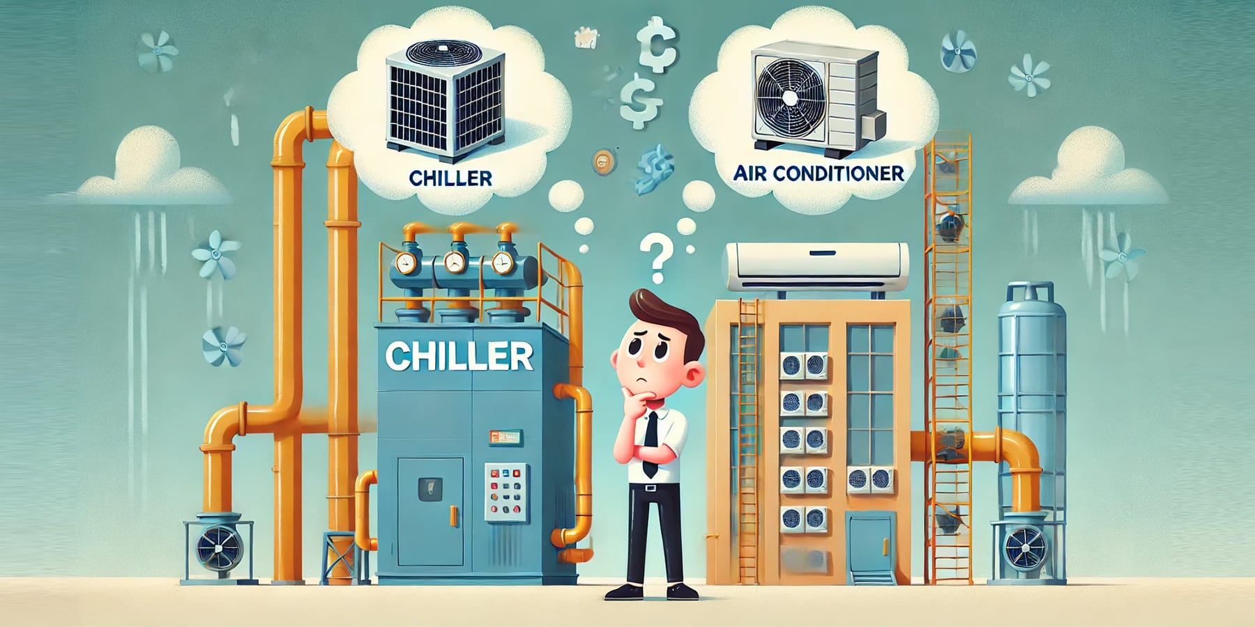 Чиллер или кондиционер: оптимальный выбор системы охлаждения для промышленных предприятий