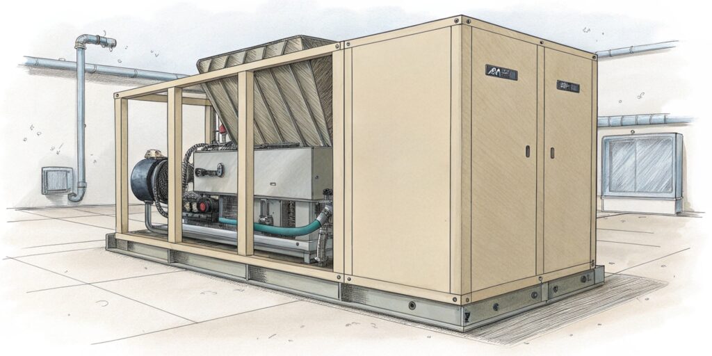 Чиллеры с выносным конденсатором и наш практический опыт