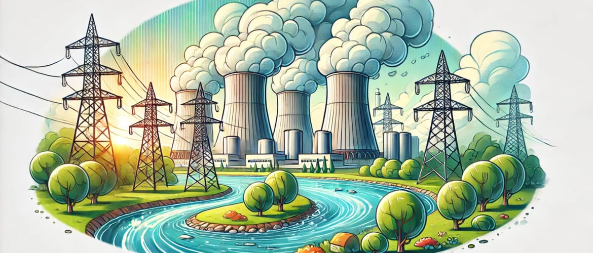 Для чего нужны градирни на АЭС