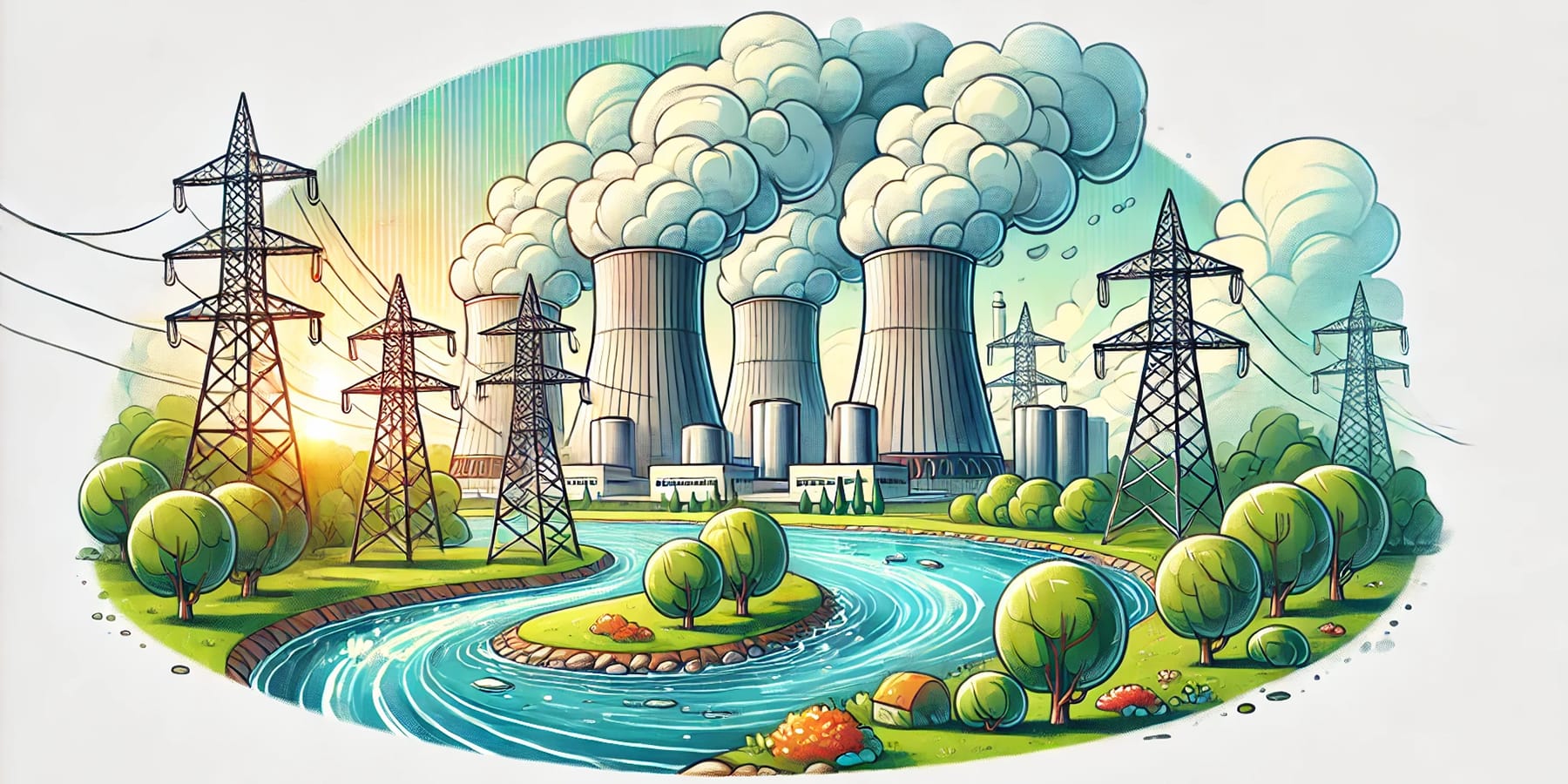 Для чого потрібні градирні на АЕС?