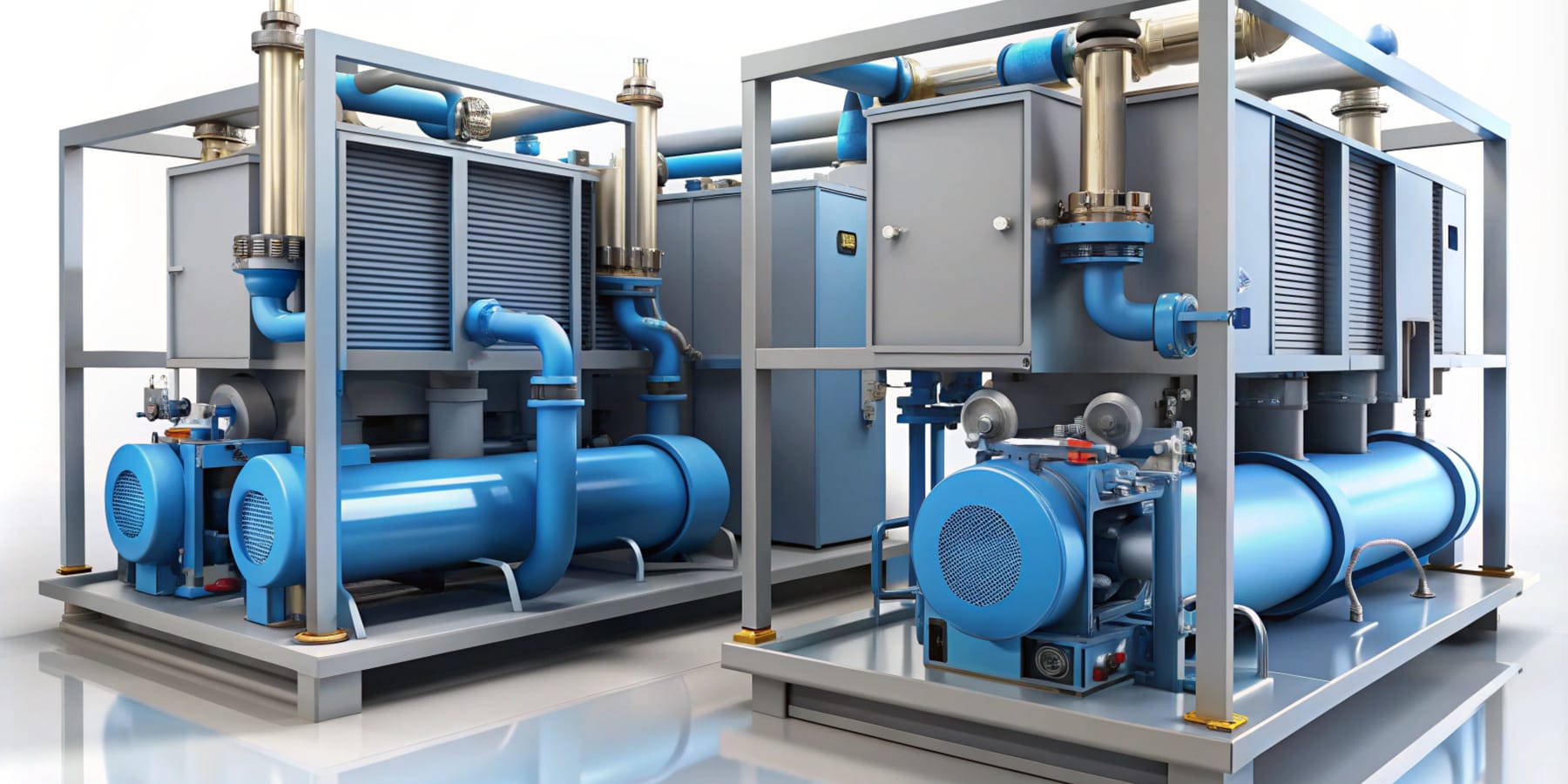 Какие бывают компрессоры в чиллерах