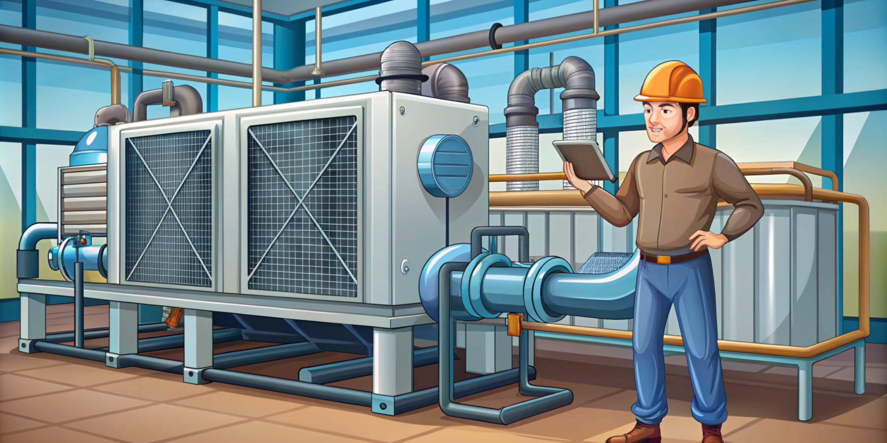 Обслуживание чиллера