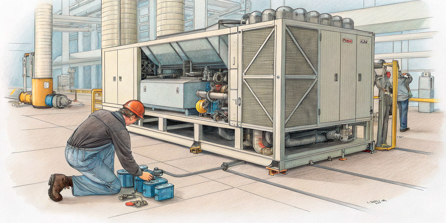 Причины неисправностей чиллеров