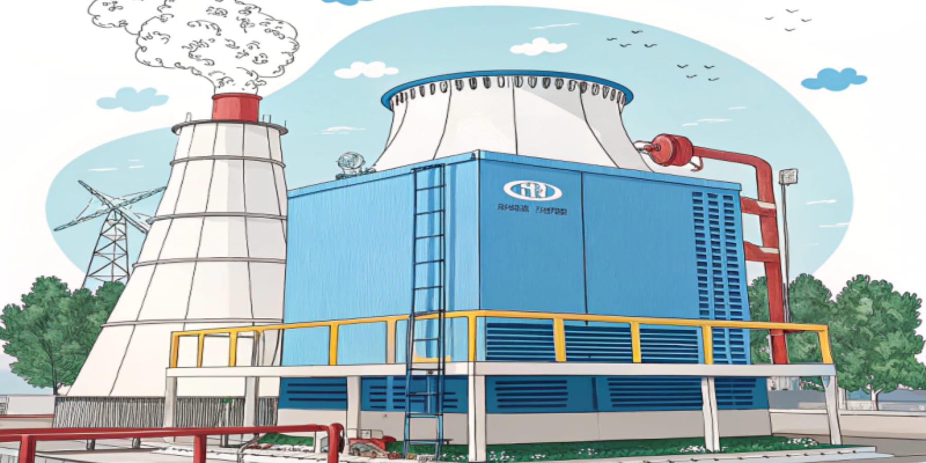 Причины снижения эксплуатационных показателей градирен