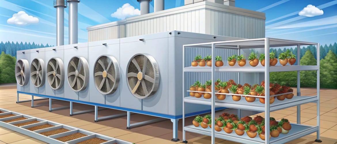 Сухие градирни в пищевой промышленности