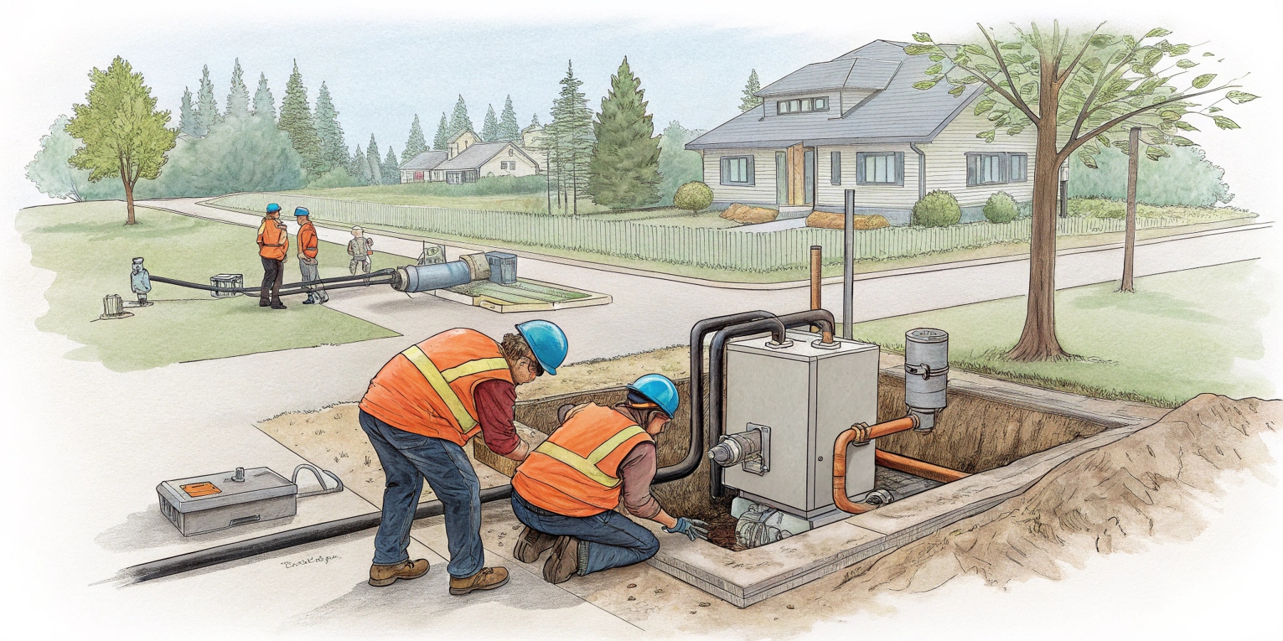 Установка геотермального отопления – требования