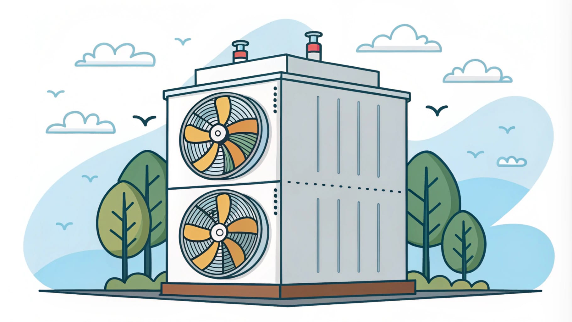 вентиляторы градирен