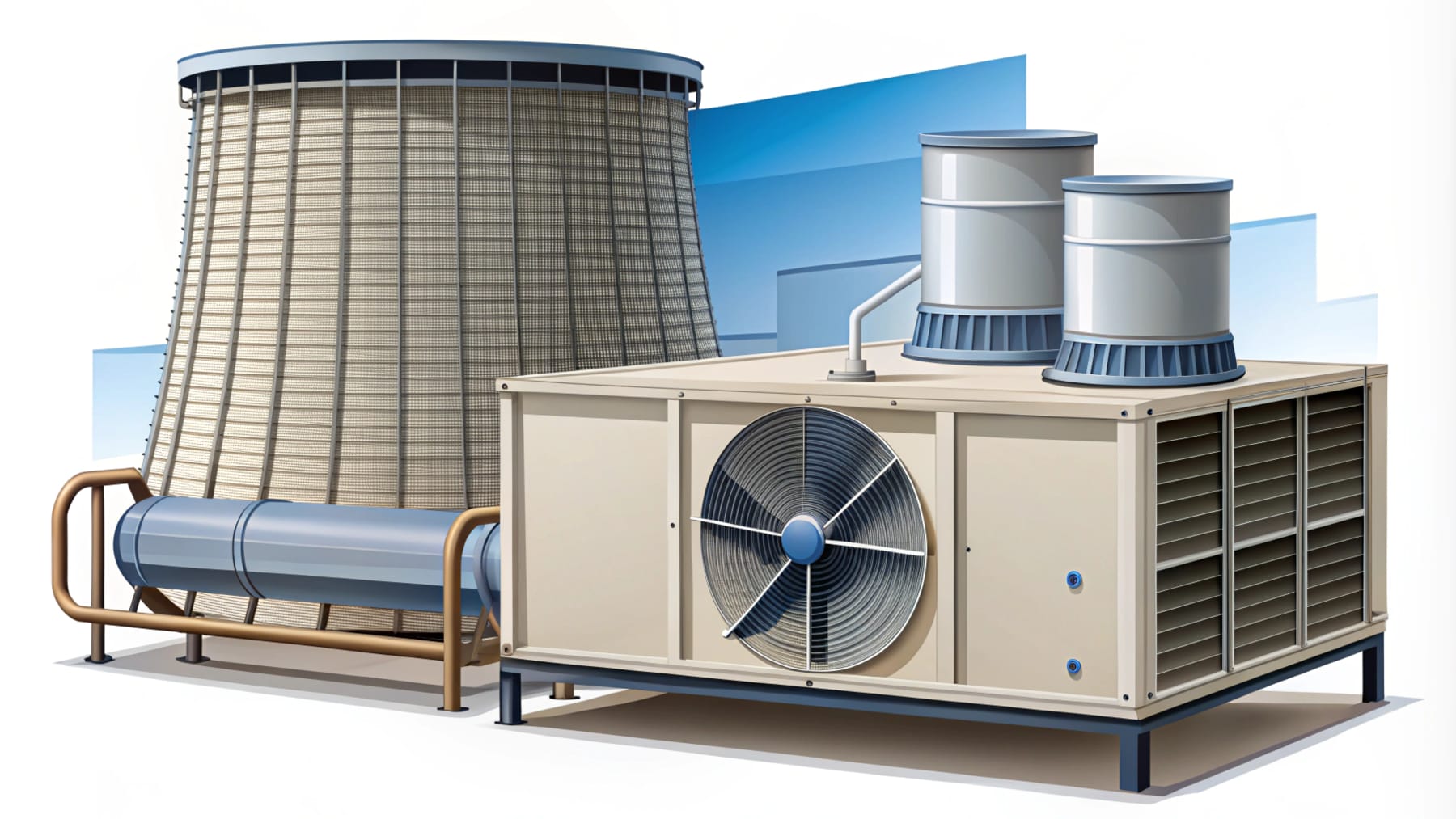 Как работает водяной чиллер