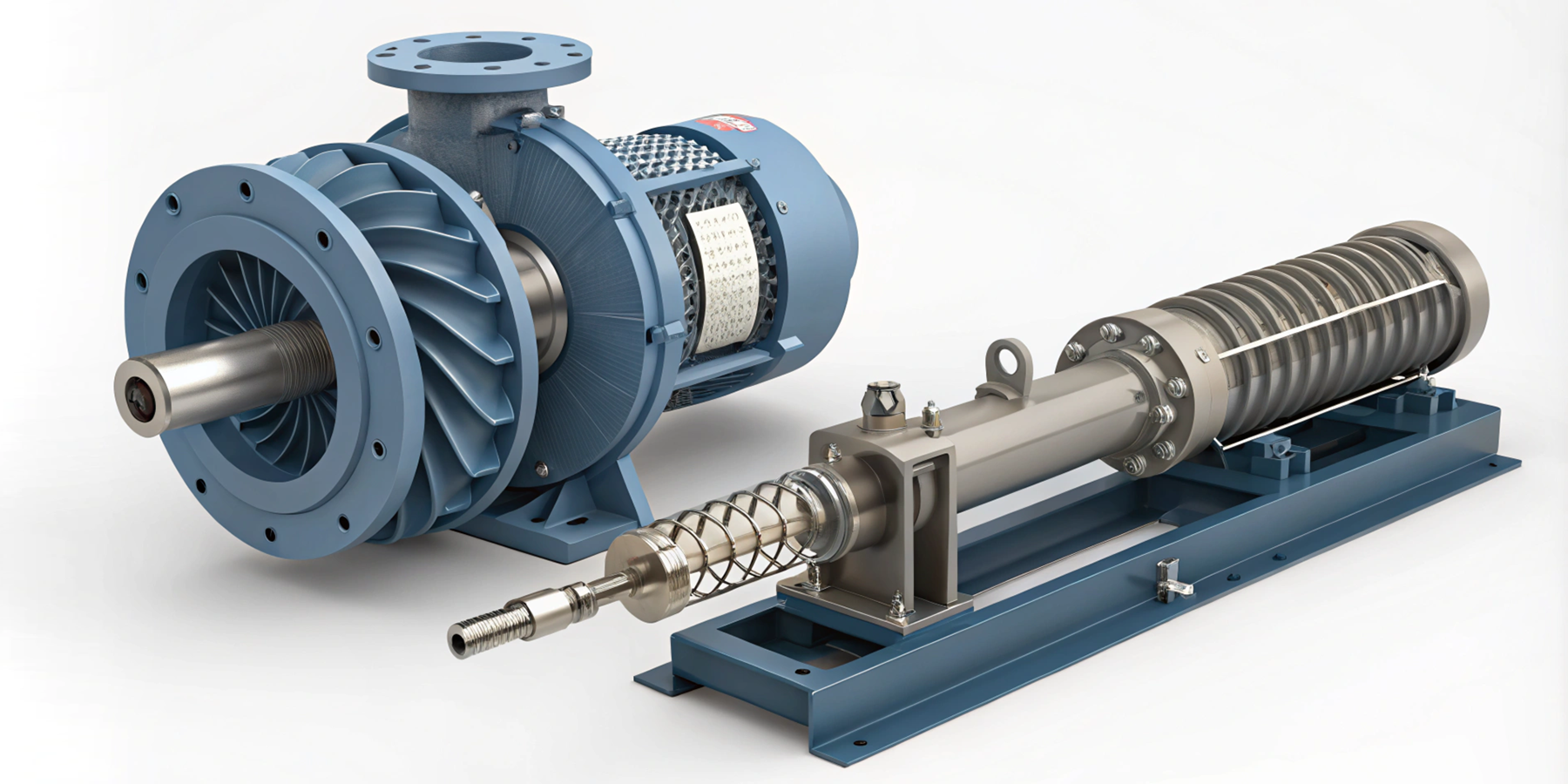Чем отличается винтовой от центробежного насоса