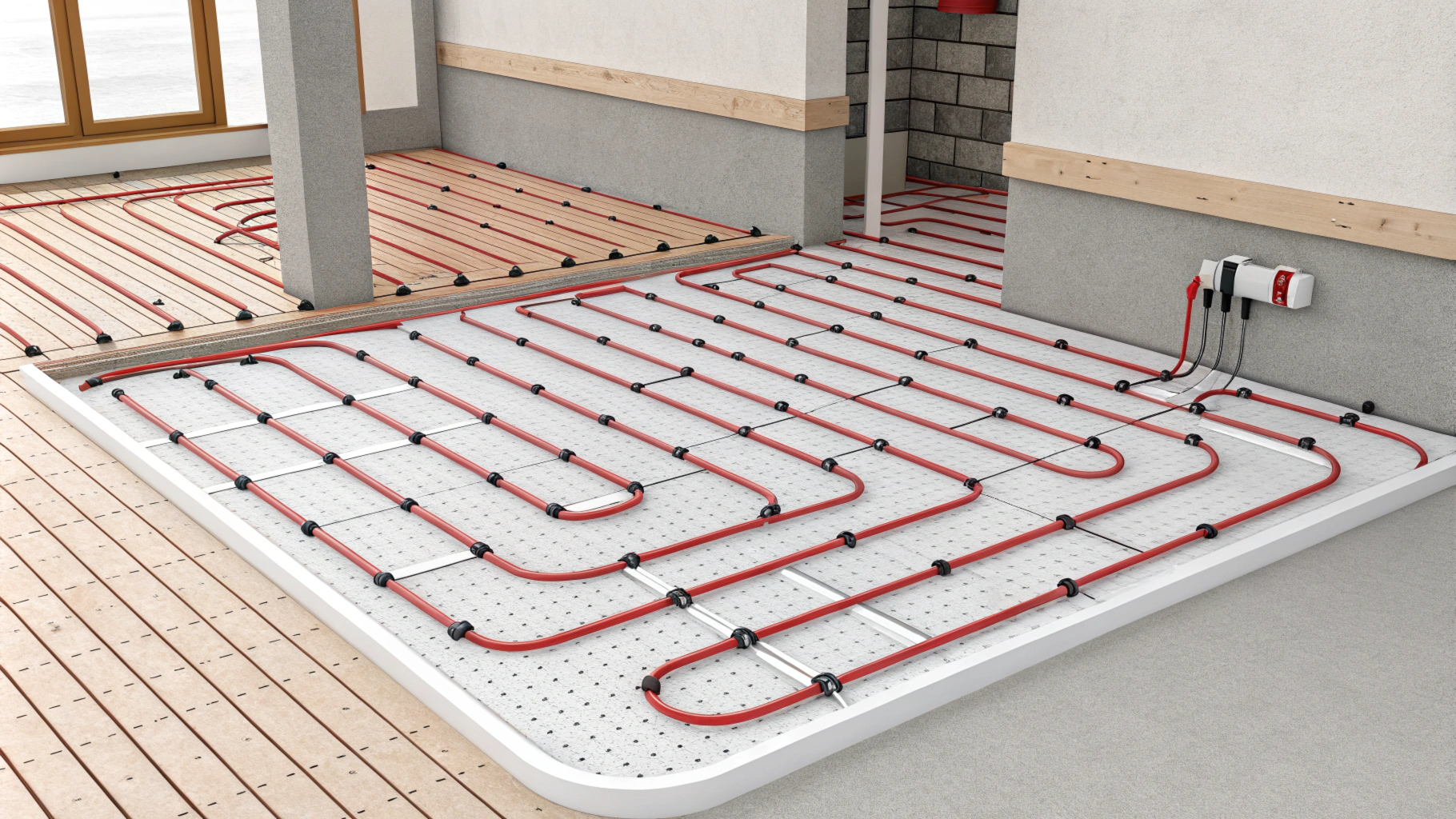 Что нужно знать перед подключением теплового насоса к теплому полу