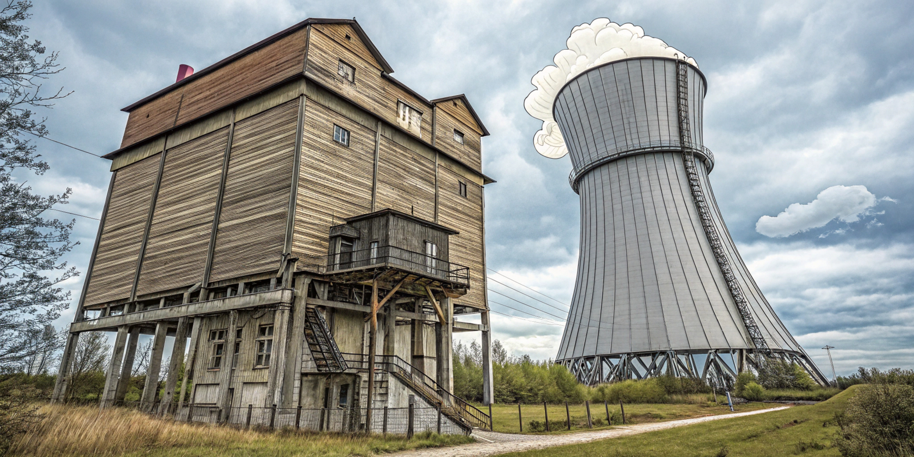 Для чего были предназначены первые в мире градирни