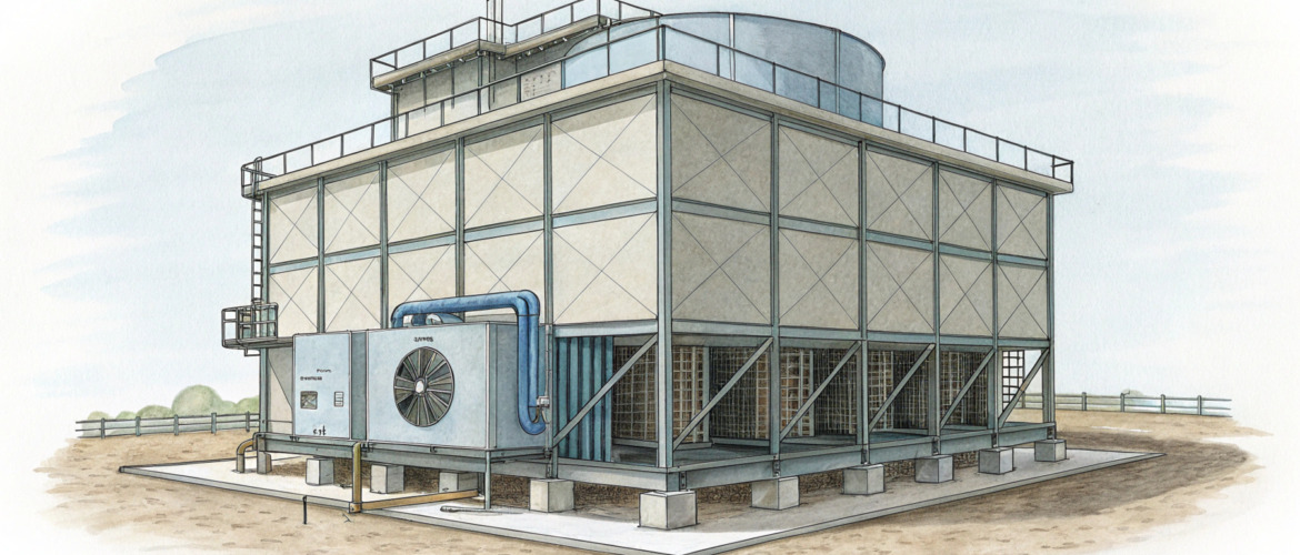 Где устанавливают градирни