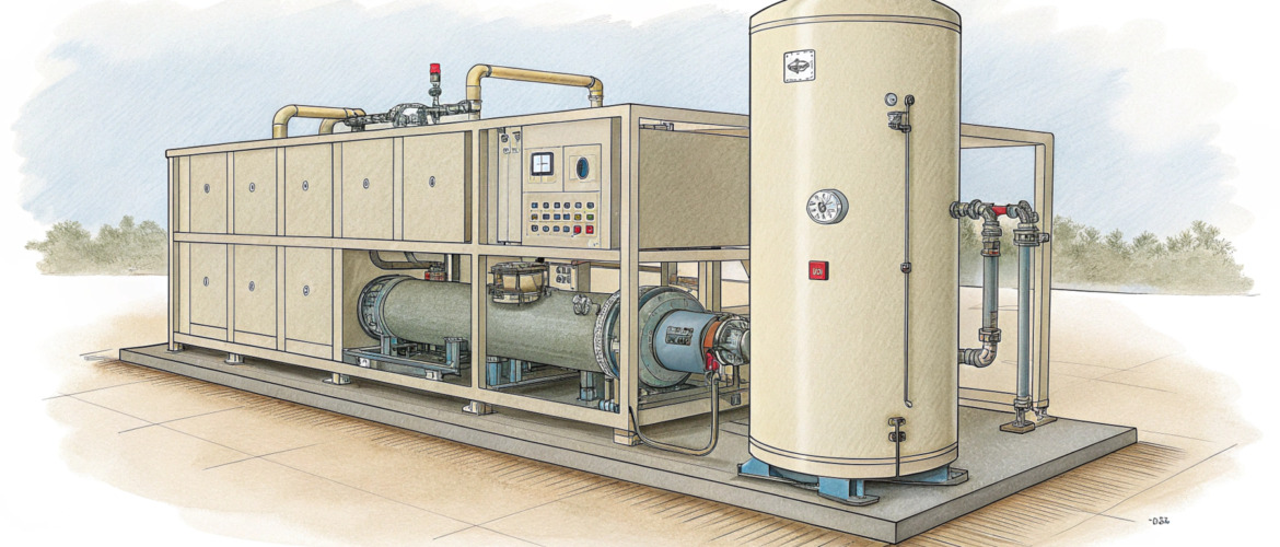 Гликолевый чиллер – куда ставить бак-аккумулятор?