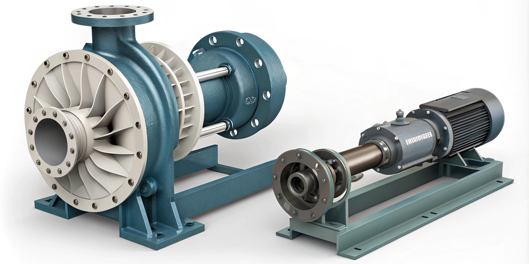 Как отличить винтовой насос от центробежного