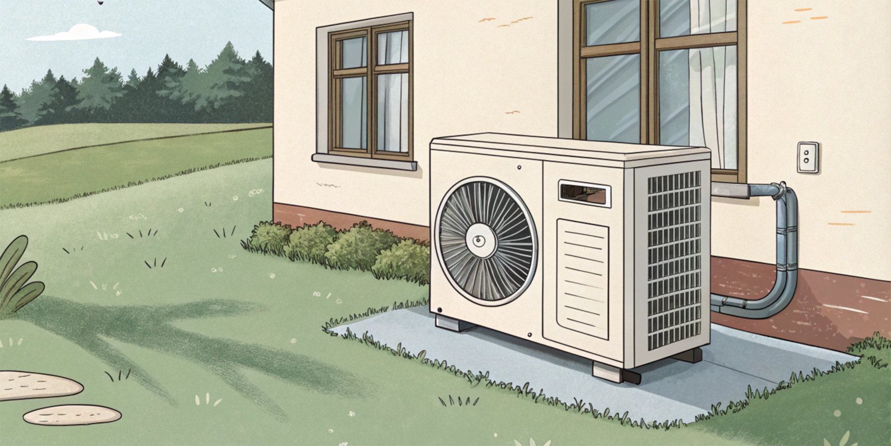 Как подключить тепловой насос к теплому полу