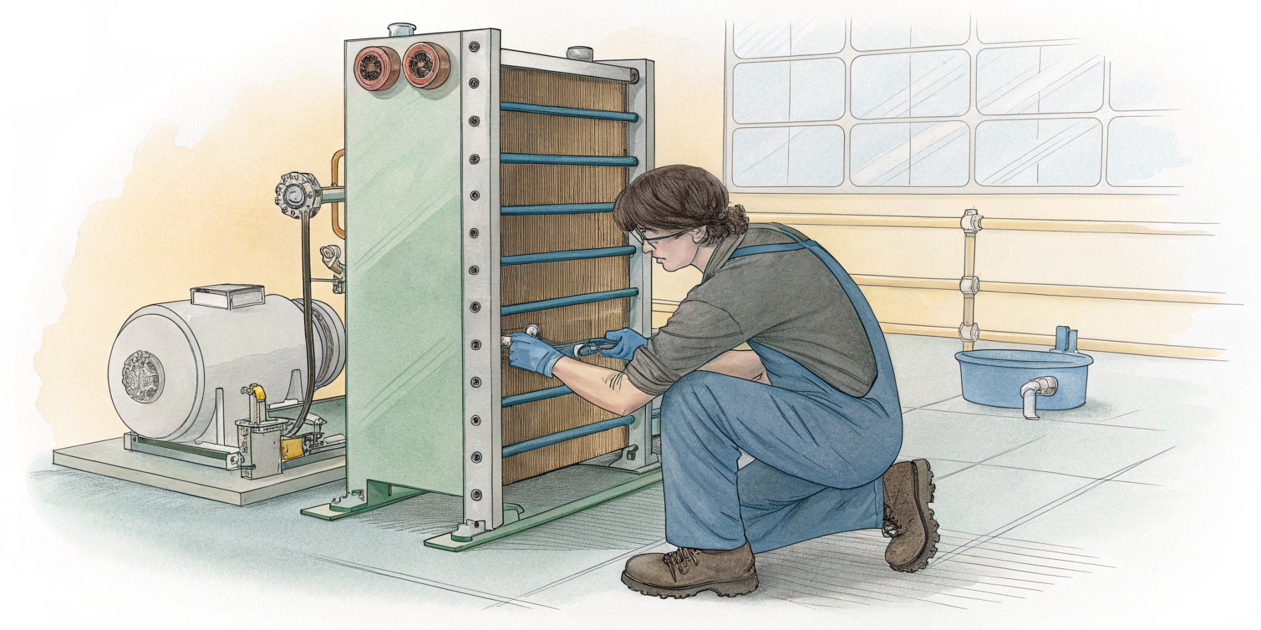 Как работает пластинчатый теплообменник: режимы и эффективность