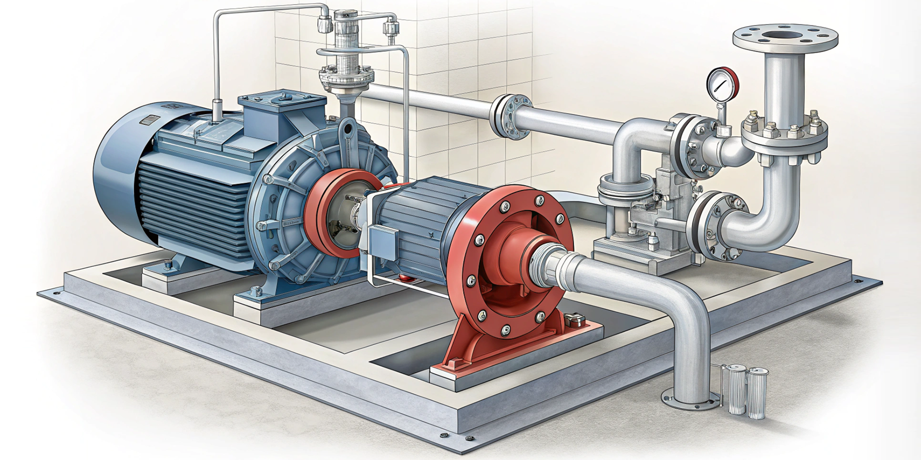 Як регулюється подача і натиск центробіжного насоса