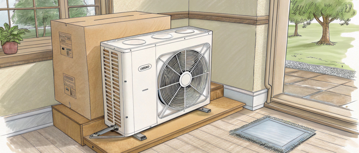 Установка теплового насоса своими руками