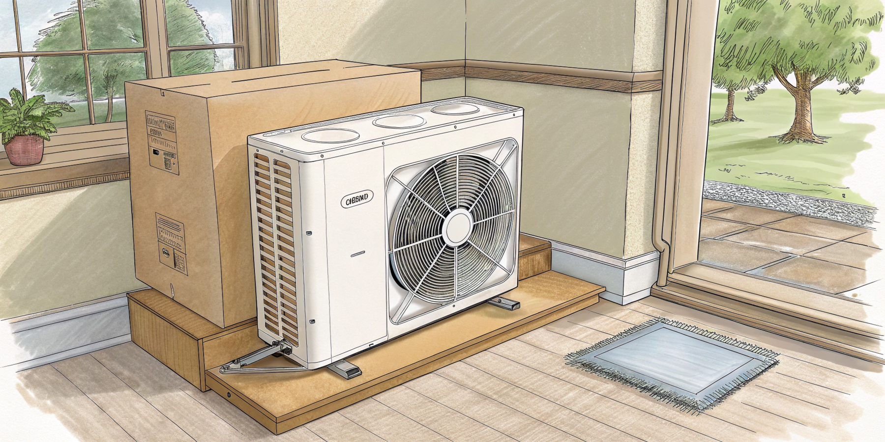 Установка теплового насоса своими руками