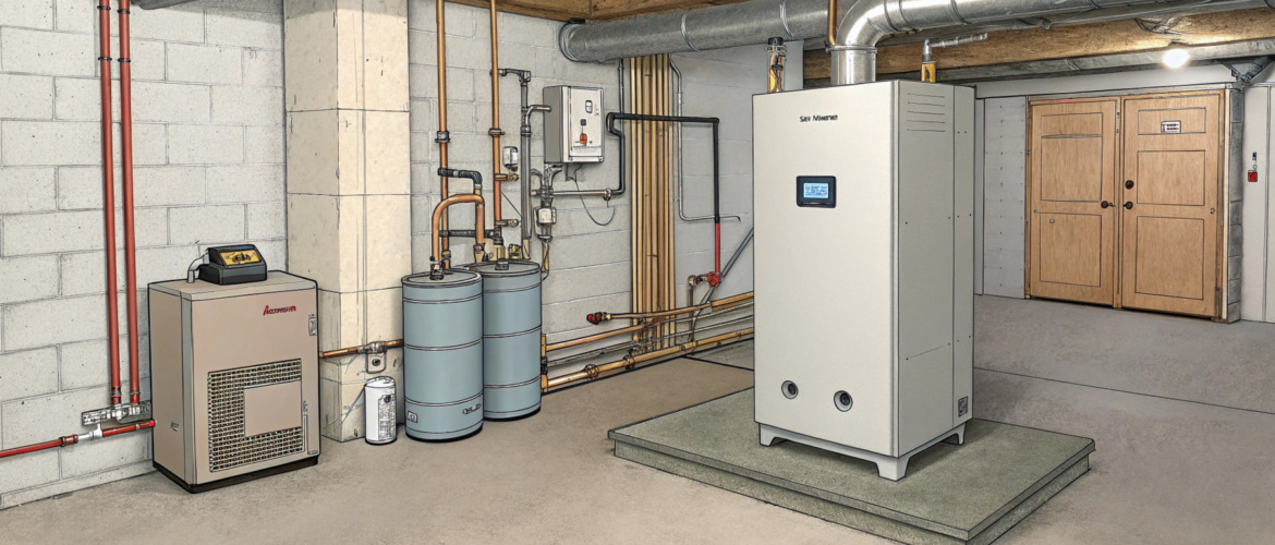 Как выбрать тепловой насос для геотермального отопления