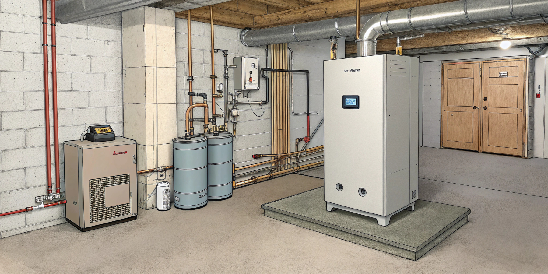 Как выбрать тепловой насос для геотермального отопления