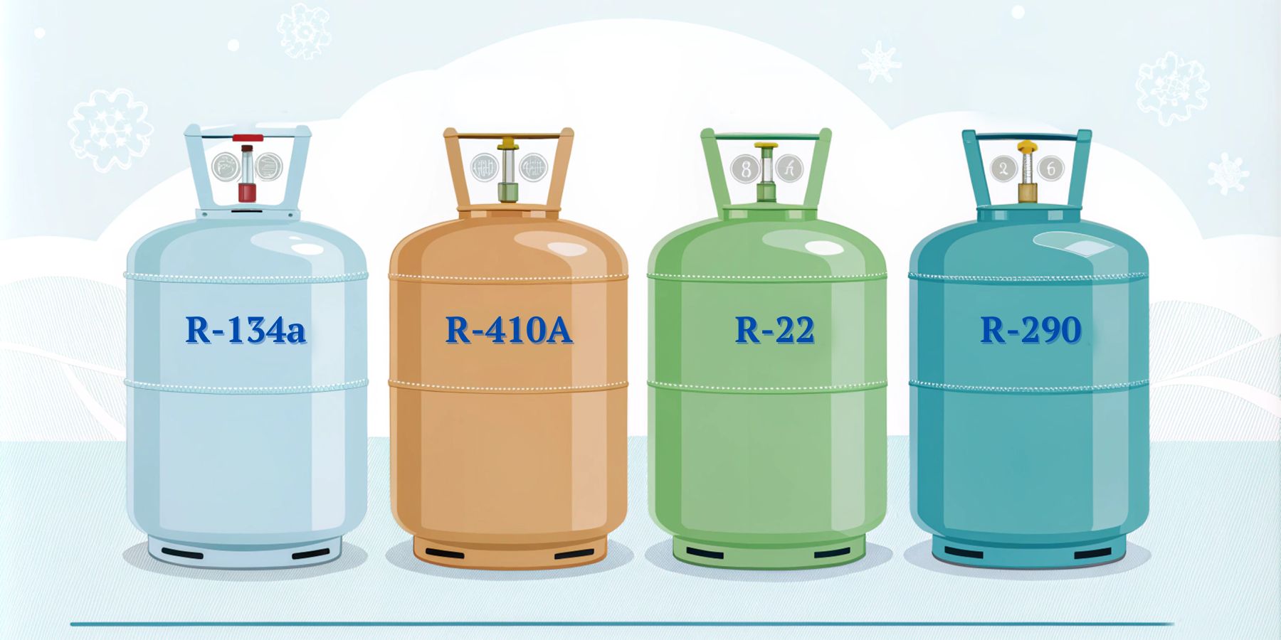 Какие бывают хладагенты