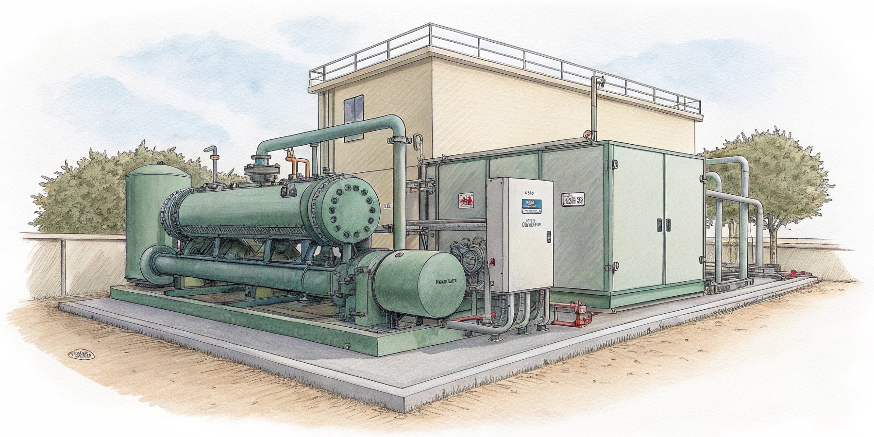 когенерационная установка принцип работы для биогаза