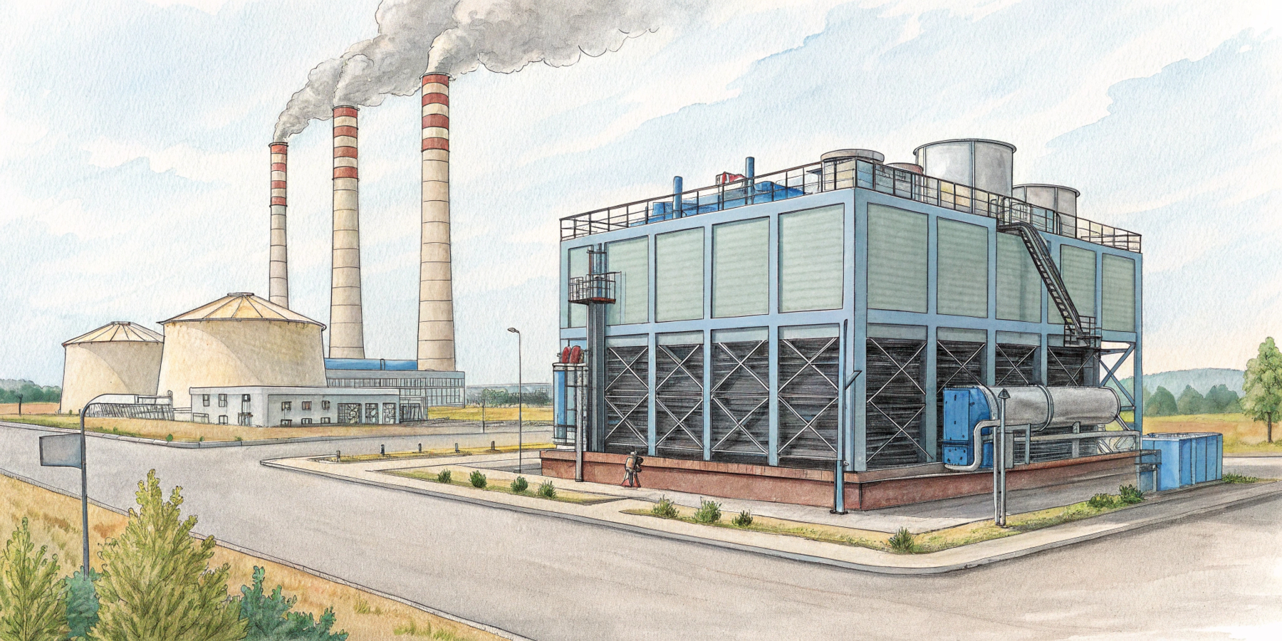 Можно ли устанавливать градирни внутри помещений