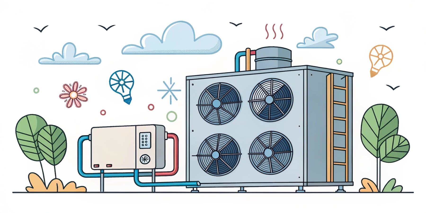 От чего зависит цена системы чиллер-фанкойл