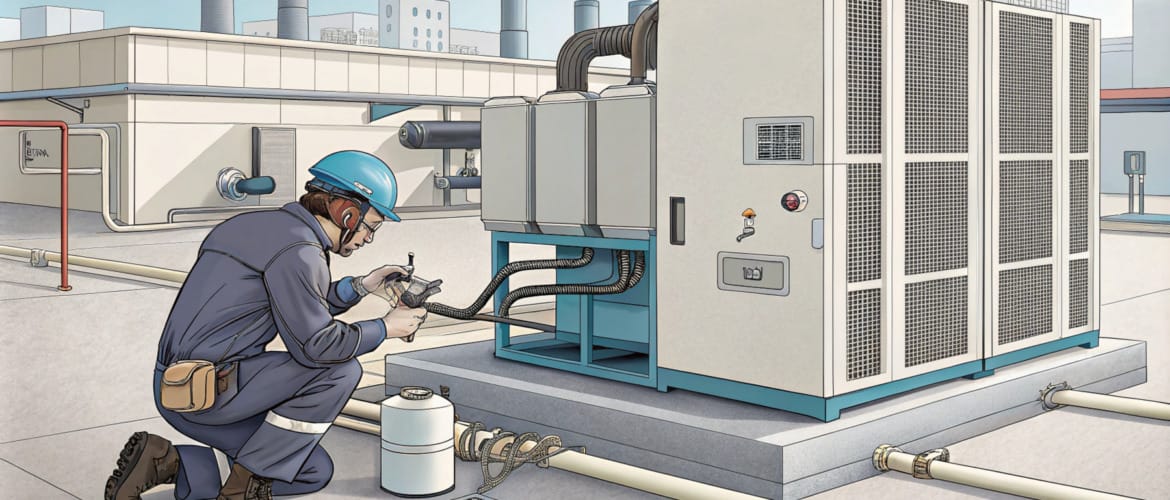 Почему чиллер не охлаждает воду?