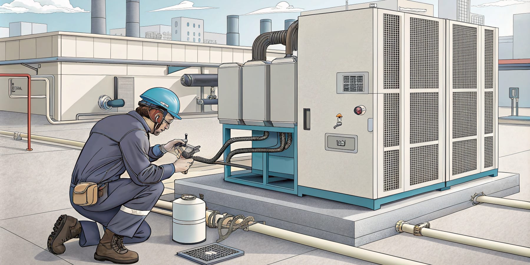 Чому чилер не охолоджує воду?