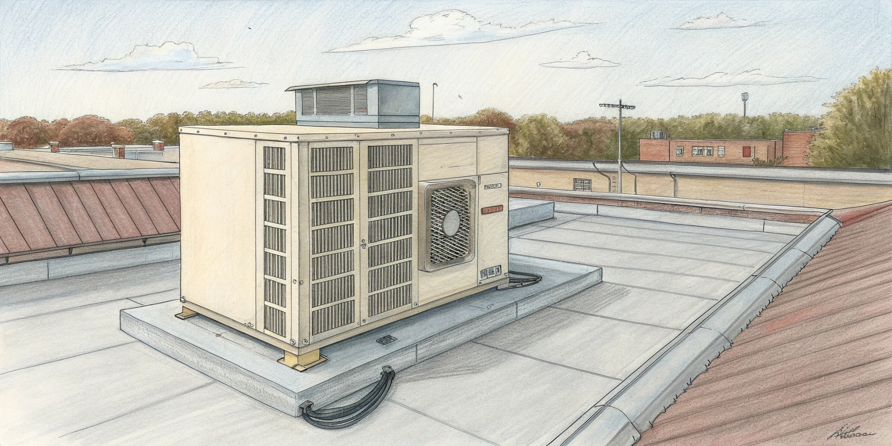 Руфтопы это эффективное решение для климат-контроля