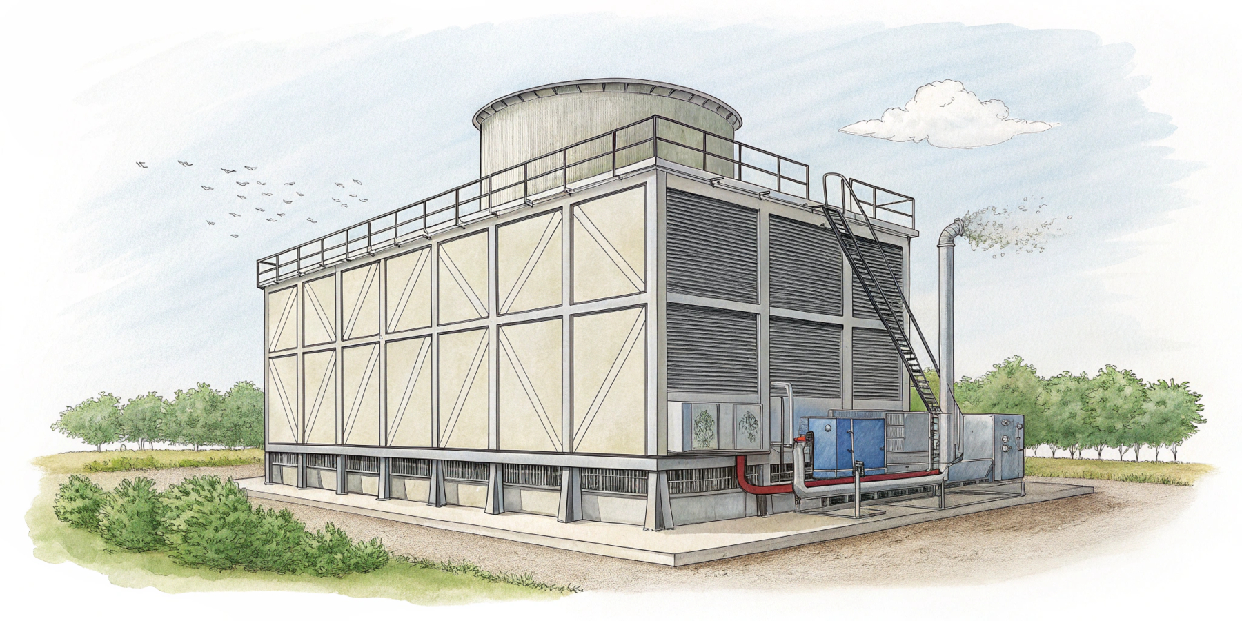 Сколько стоит градирня?