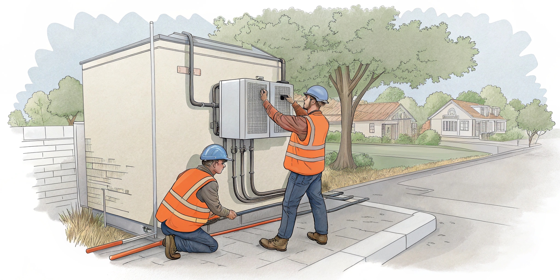 Тепловой насос моноблок или сплит – особенности монтажа