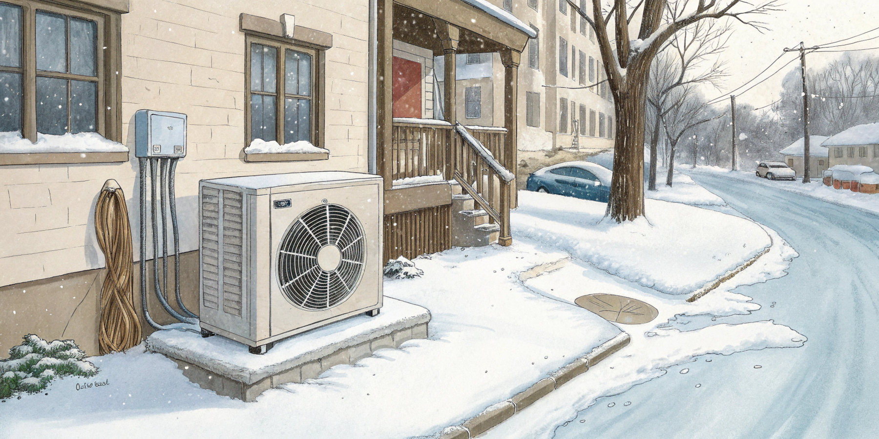 В чем разница между кондиционером и тепловым насосом